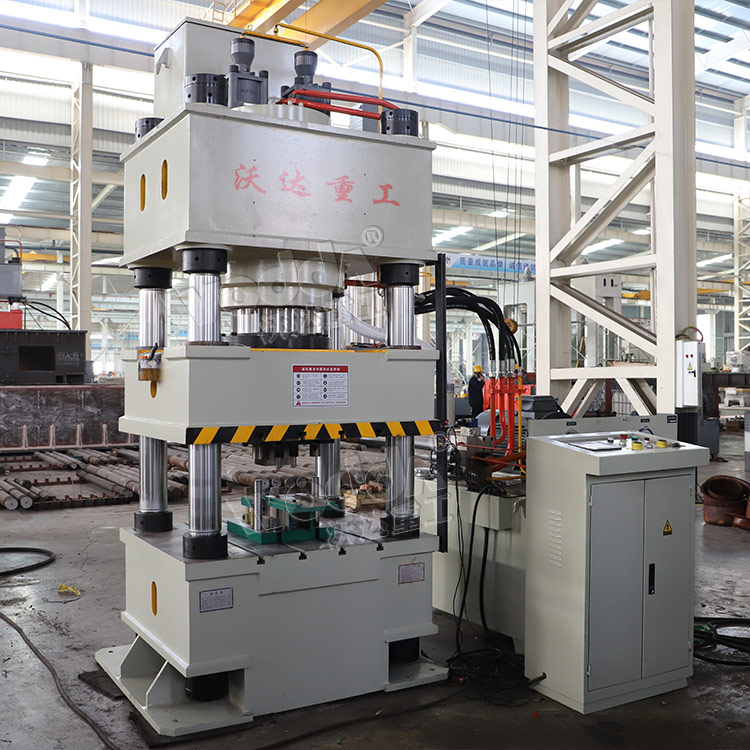 400噸錨桿托盤液壓機車間實物 400噸錨桿托盤液壓機車間實物