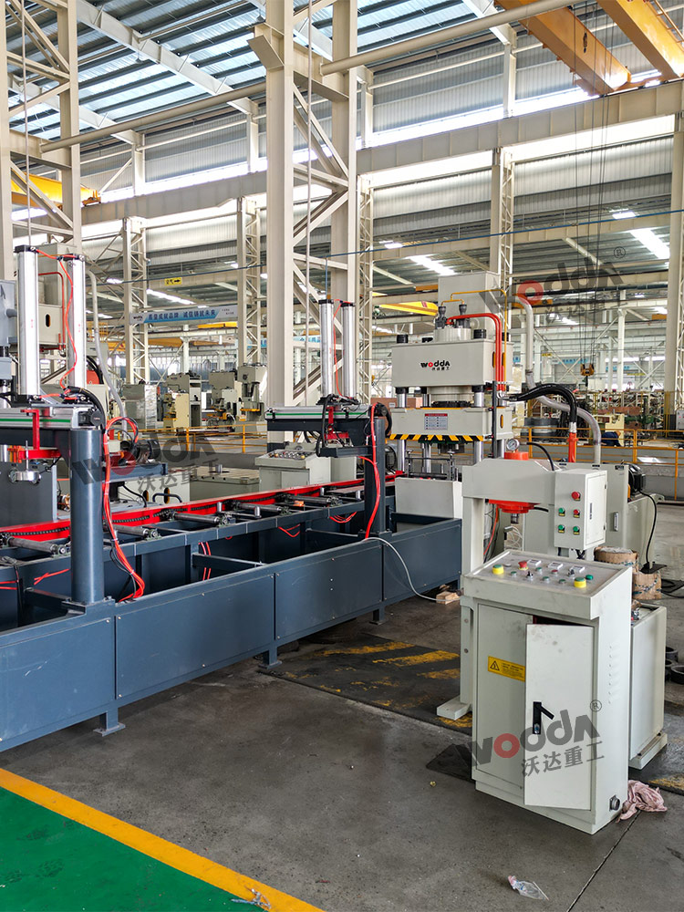 250噸錨桿托盤生產線車間展示