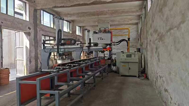 500噸錨桿托盤自動化生產線客戶現場 500噸錨桿托盤自動化生產線客戶現場