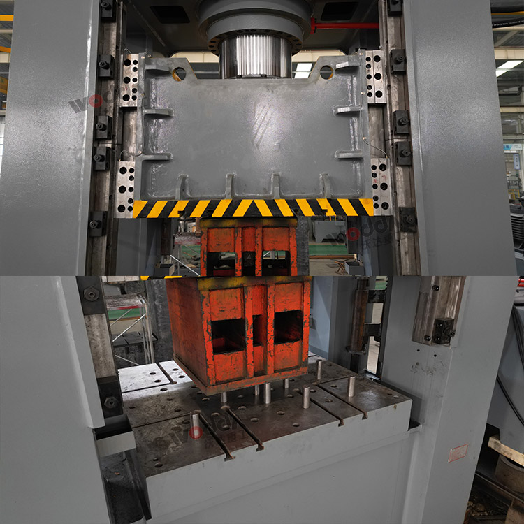 630噸框架式液壓機細節 630噸框架式液壓機細節