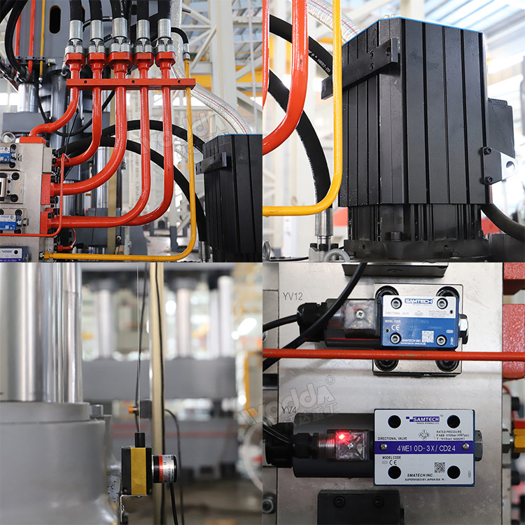 四梁四柱液壓機細節 四梁四柱液壓機細節