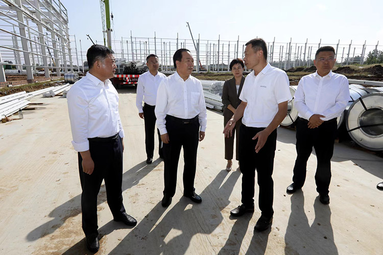 市委書記王廣部一行現場視察指導工作 市委書記王廣部一行現場視察指導工作