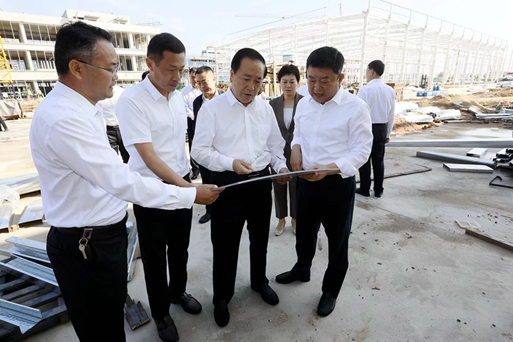 市委書記王廣部一行現場視察指導工作 市委書記王廣部一行現場視察指導工作