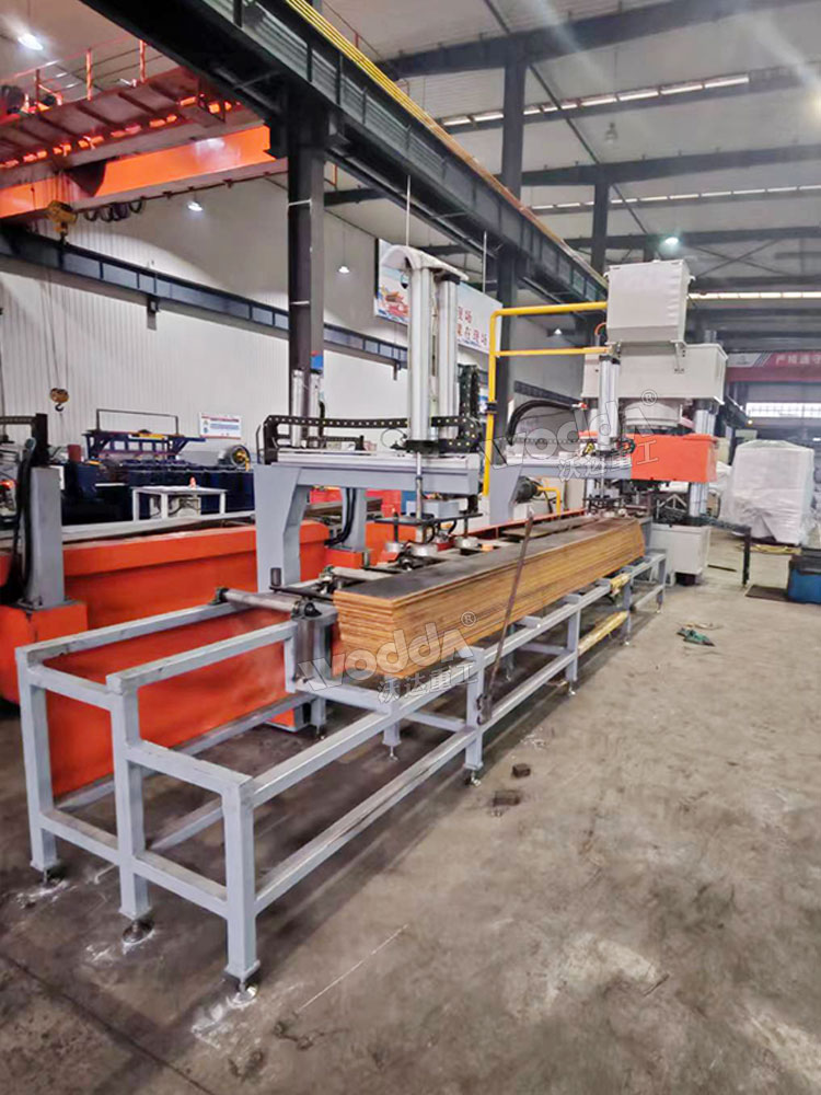 全自動錨桿托盤生產線現場