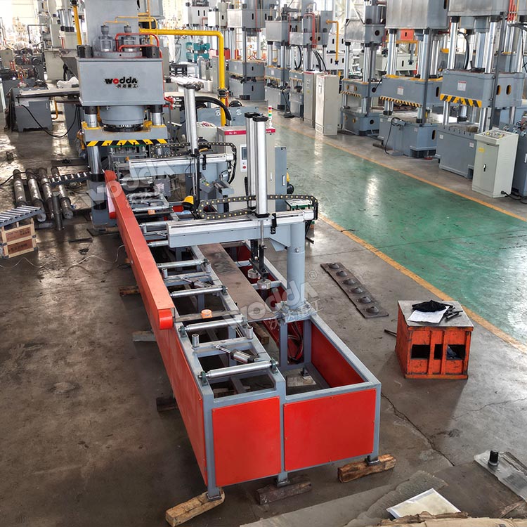 500噸錨桿托盤自動化生產線 500噸錨桿托盤自動化生產線