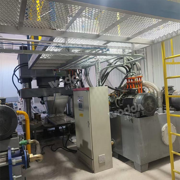 牛羊舔磚液壓機配置