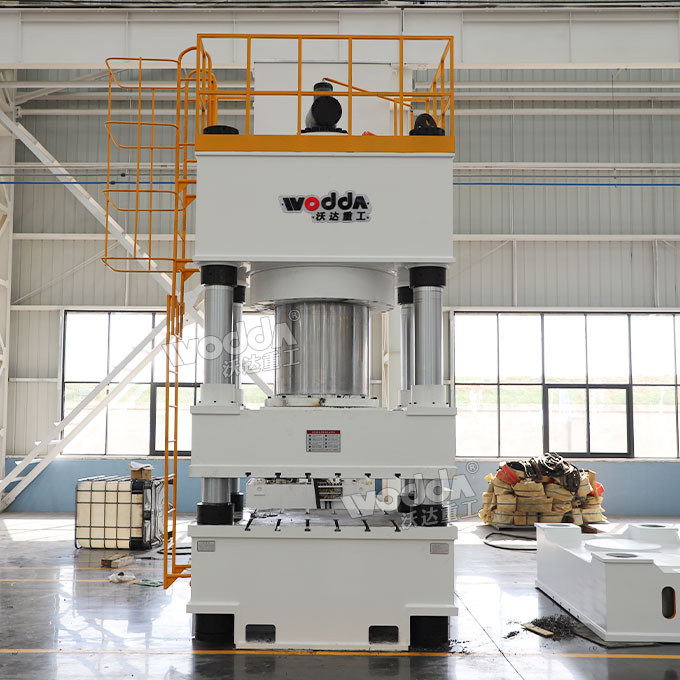 1600噸摩擦材料成型液壓機