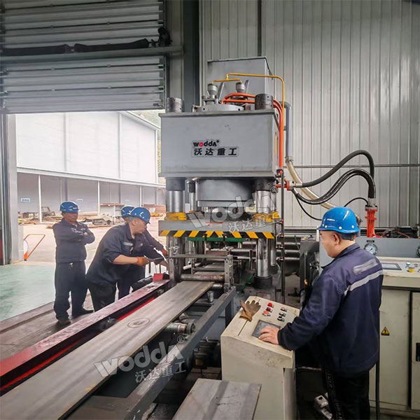 500噸錨桿托盤生產(chǎn)線現(xiàn)場(chǎng)