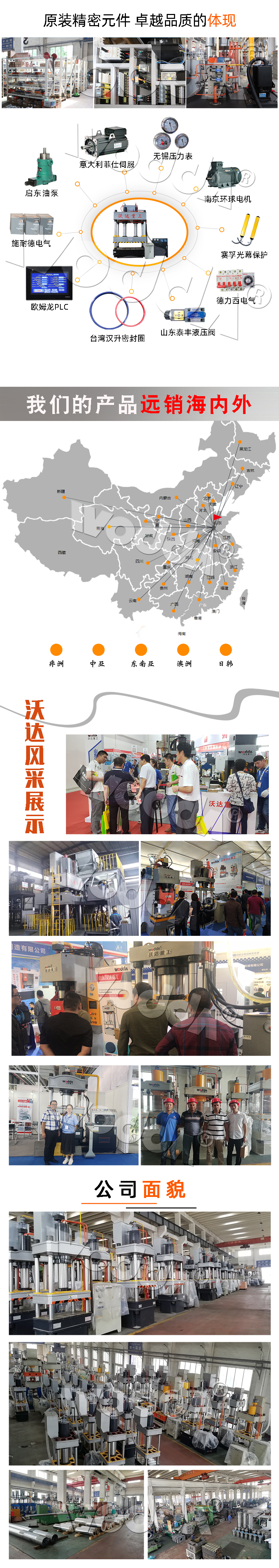 315噸三梁四柱液壓機 315噸三梁四柱液壓機